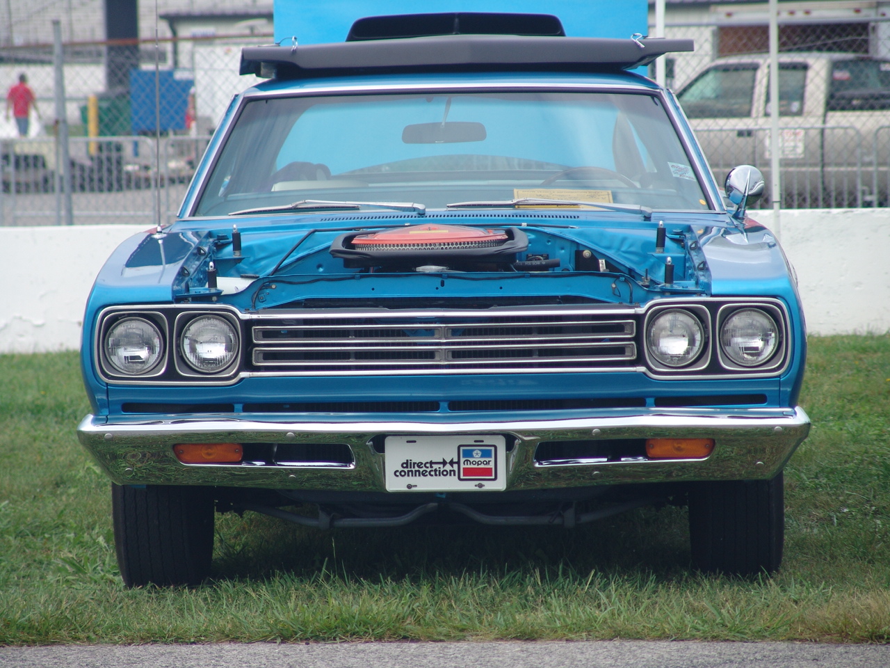 The Lift Off Hood Playground - B5 - True Blue Metallic Road Runners